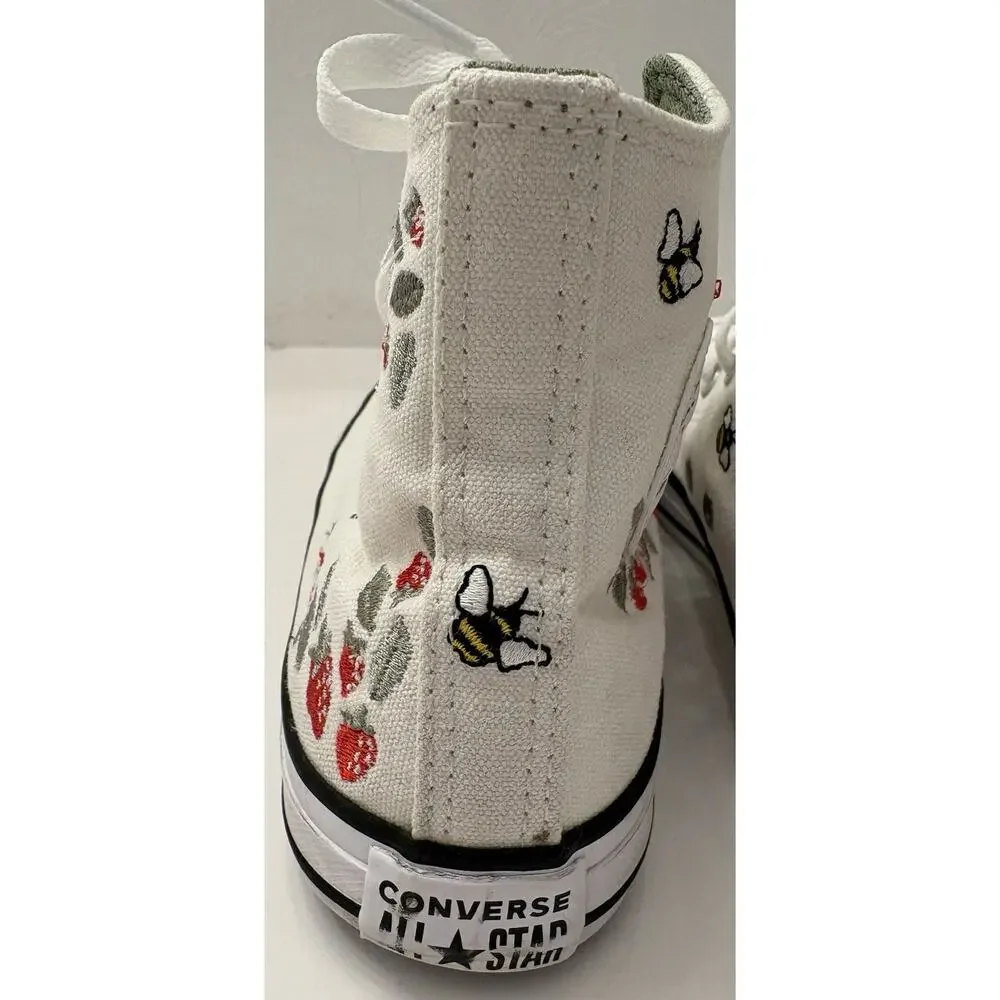 Converse Chuck Taylor All Star Berries And Bees High-Top Sneaker Size Youth 3